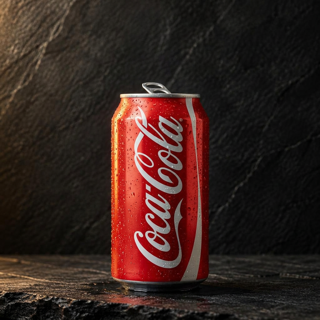 Eisgekühlte Coca-Cola